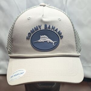 Tommy Bahama Snapback Trucker Style Hat with Baja Margarita Mixture on Inside